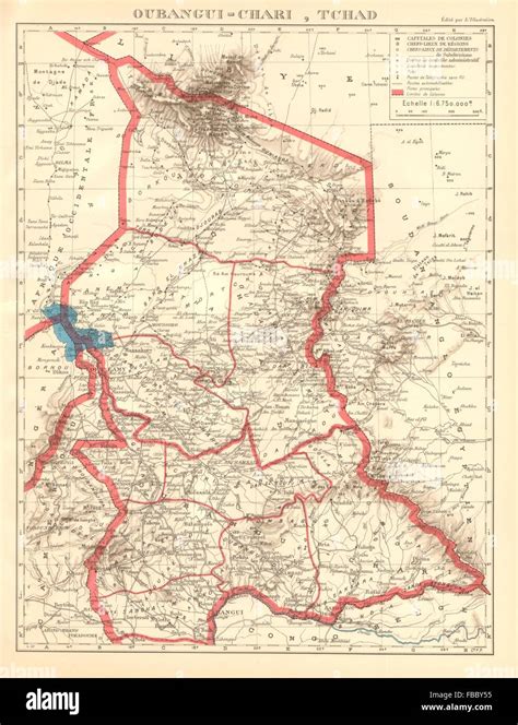 FRENCH COLONIAL CHAD & UBANGI-SHARI (C.A.R.). Oubangui-Chari Tchad ...