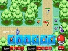 POKEMON TOWER DEFENSE online game | POMU Games