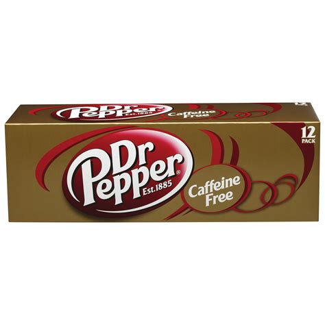 Caffeine Free Dr Pepper, 12 fl oz cans, 12 pack - Walmart.com - Walmart.com