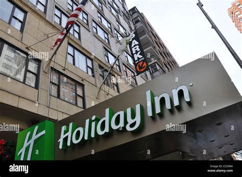 Holiday Inn hotel, New York, USA Stock Photo - Alamy