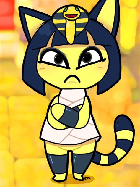 Animal Crossing - Ankha 01 by theEyZmaster on DeviantArt