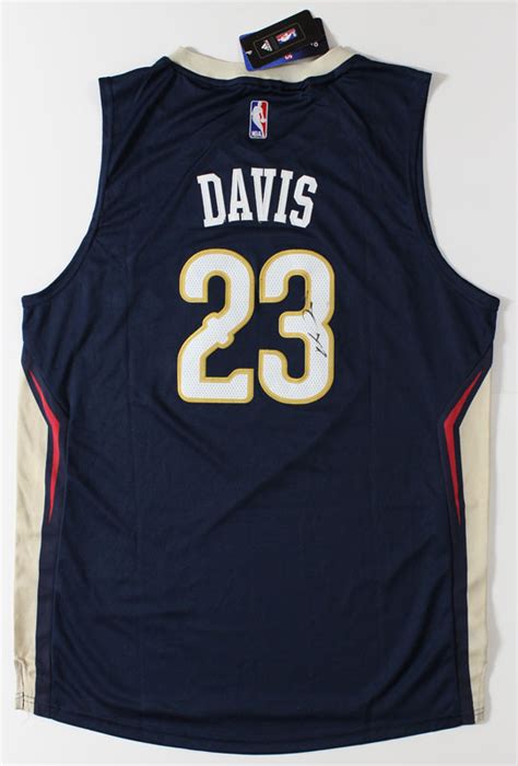 Anthony Davis New Orleans Pelicans Autographed Basketball Jersey