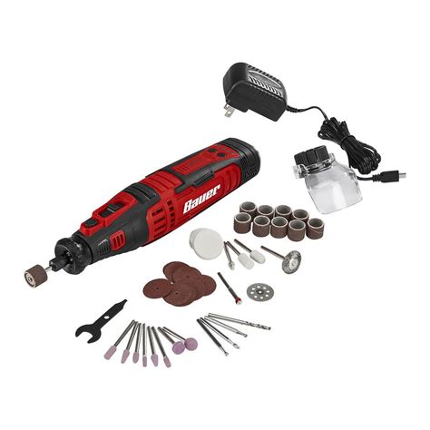 8V Cordless Variable Speed Rotary Tool Kit, 40 Piece