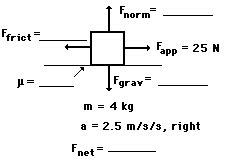 how to calculate friction force