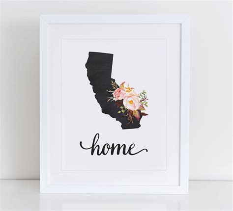 California Art Print California Printable Art Instant - Etsy