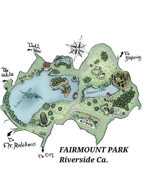 map of fairmount park riverside by dillardj on DeviantArt