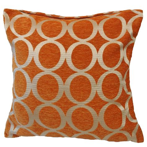 Oh! Filled Cushion Orange | Cheap Cushions & Throws | Terrys Fabrics