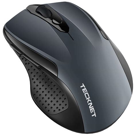 TeckNet Bluetooth Mouse, 2600DPI Adjustable Wireless Mouse With 24 ...