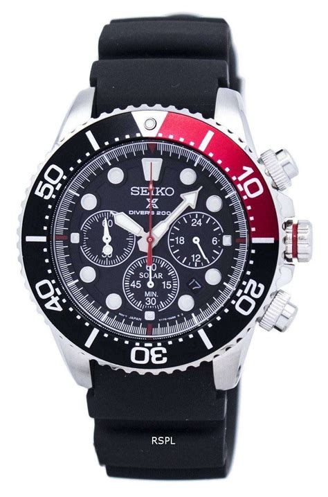 Seiko Prospex Diver's Solar Chronograph 200M SSC617 SSC617P1 SSC617P ...