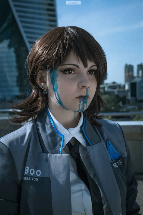 Fem! Connor RK800 Cosplay by Bizarre-Deer on DeviantArt