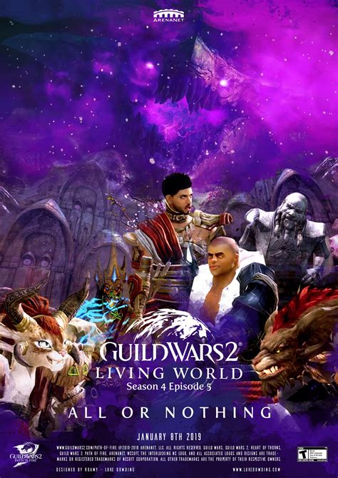 GW2 Living World Season 4 Episode 5 Movie Poster - Luke Dowding - on ...