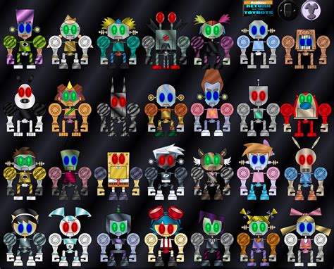 ALL NICKTOONS-BOTS by mayozilla on DeviantArt