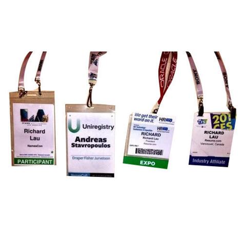 Conference Badges Printing Service at Best Price in Delhi | Diamond Art ...