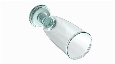 Clear Glass Flower Vase Model - TurboSquid 2040439