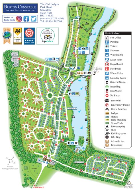 Holiday Park Map Designers and Caravan Site Plans