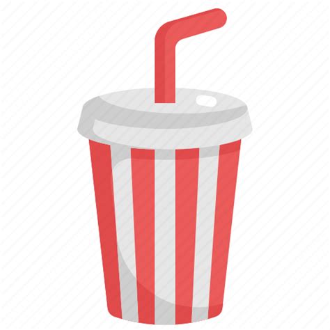 Beverage, cinema, drink, glass, movie, soda, softdrink icon - Download ...