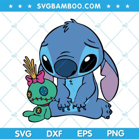 Sad Stitch And Scrump Svg Disney Lilo And Stitch Svg | The Best Porn Website