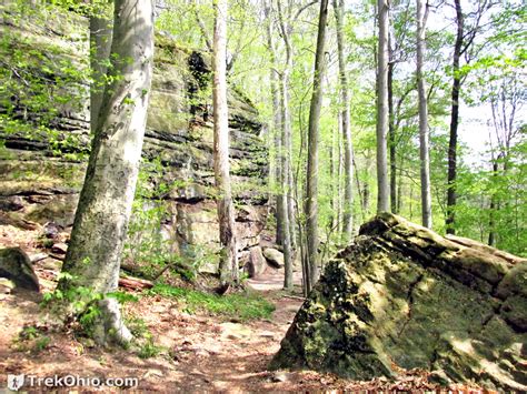 Hinckley Reservation: Whipps Ledges and Spillway Beach | TrekOhio