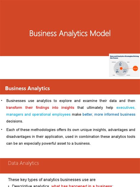 Model of Business Analytics | PDF | Analytics | Data Analysis