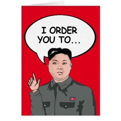 Kim Jong Un Birthday Card - 1 - - birthday gifts party celebration ...