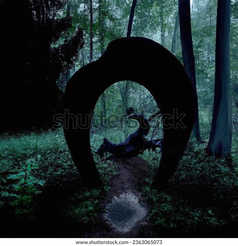 Black Portal Death Art Nouveau Style AI-generated image 2363065073 | Shutterstock