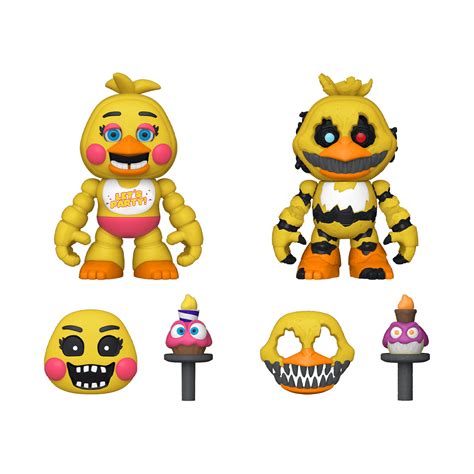 Buy SNAPS! Toy Chica and Nightmare Chica 2-Pack at Funko.