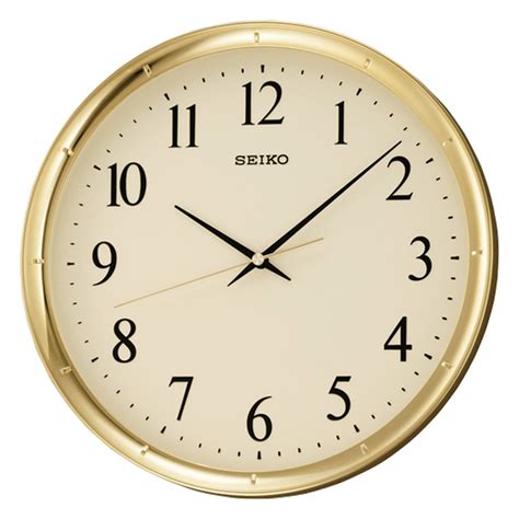 Seiko 12" Ultra-Modern Gold-Tone Wall Clock, Quartz, Analog, QXA417GLH - Walmart.com