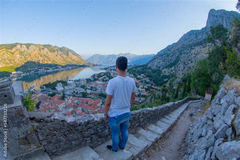 Kotor, Montenegro. Bay of Kotor bay is one of the most beautiful places ...