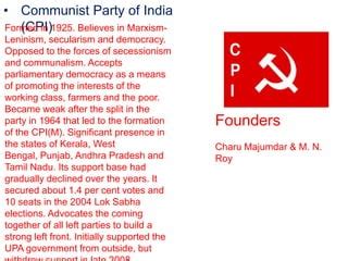 Political Party in India | PPT