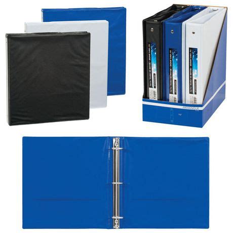 Merangue Vinyl Binders 1.5", 2 Pack, Assorted | Walmart Canada