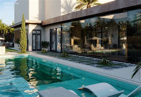 Villa Garden on Behance