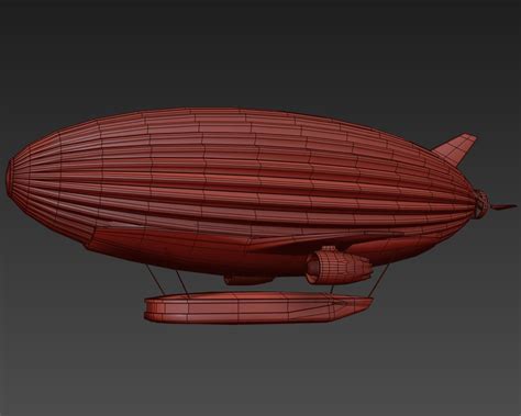 Airship 3D Model $39 - .max .unknown - Free3D