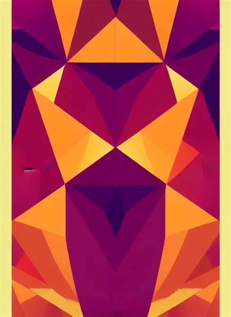 symmetry!! vector poster art of abstract cube, | Stable Diffusion | OpenArt
