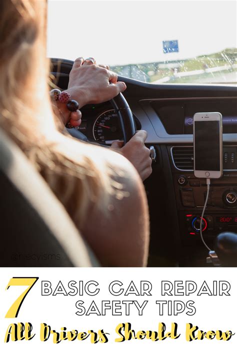 7 Basic Car Repair Safety Tips All Drivers Should Know