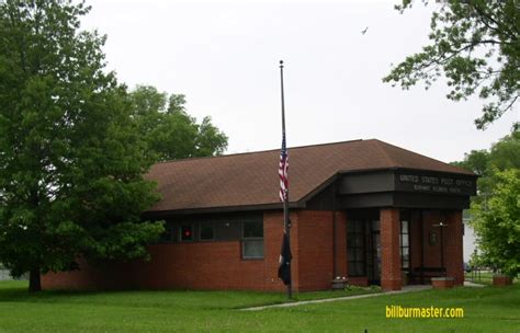 Looking southeast at the Elkhart Post Office. (May, 2008)