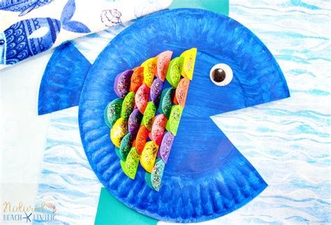 Super Cute Paper Plate Fish Craft for Kids - Natural Beach Living