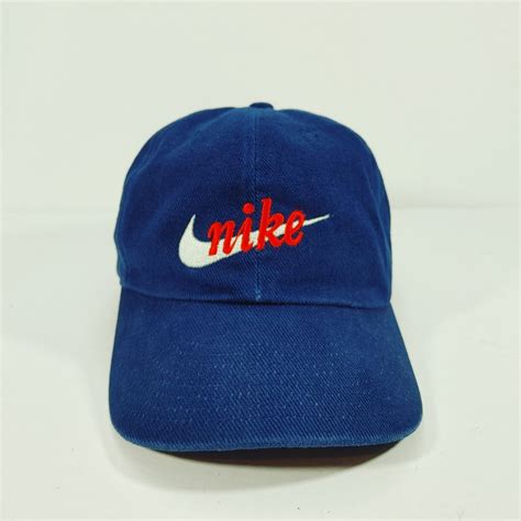 Nike 1971 Swoosh Logo Youth Hat Adjustable Strap Back… - Gem