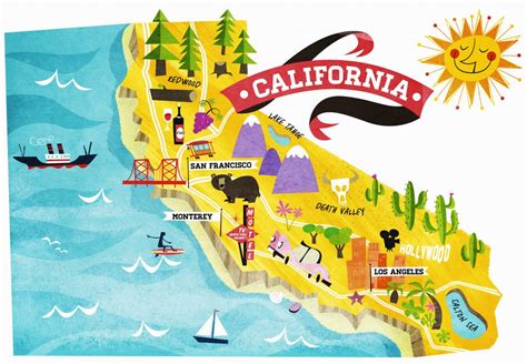 Southern California Attractions Map - Klipy - California Things To Do Map - Printable Maps