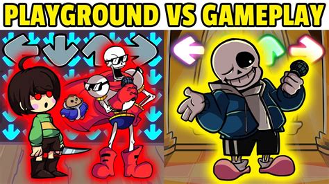 FNF Character Test | Gameplay VS Playground | Skeleton Bros | Sans - YouTube