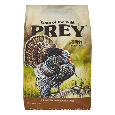 Taste of the Wild Prey Limited Ingredient Turkey Formula Dry Dog Food, 8 Lb - Walmart.com ...