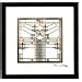 Amazon.com: Frank Lloyd Wright Bradley Window Shadowbox Framed Metal Wall Art : Home & Kitchen