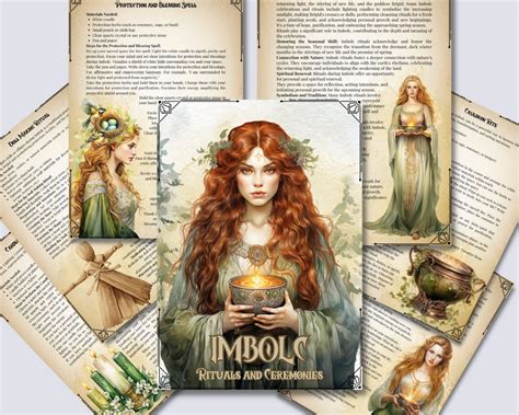 Imbolc. Rituals and Ceremonies. Printable Pages for Your Book of ...