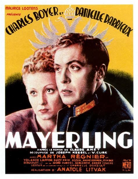 Malcolm Lowry @ The 19th Hole: Anatole Litvak's Mayerling 1936 film