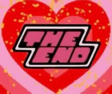 The End Cute Cartoon GIF