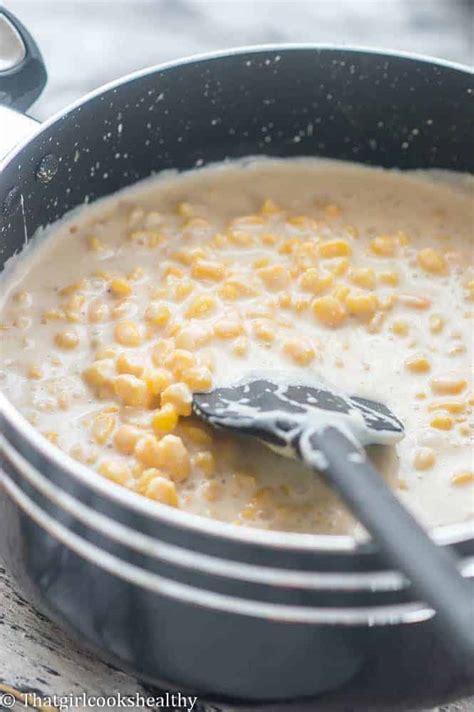 Hominy corn porridge - That Girl Cooks Healthy