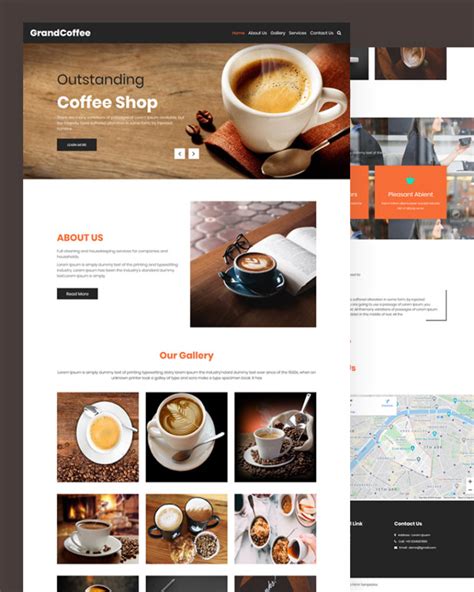 Grandcoffee - Coffee Shop HTML Template