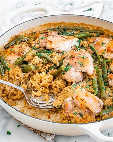 Coconut Chicken with Rice and Green Beans - Have your protein, carbs ...