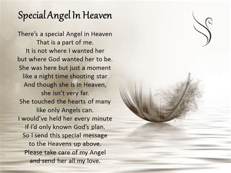 Funeral Poems | Swanborough Funerals | Angels in heaven, Angel in ...