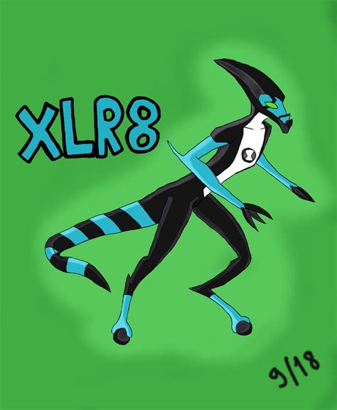 Ben10-XLR8 by larnacy on DeviantArt