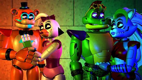 Freddy x Chica and Monty x Roxy (SFM FNaF SB) by GwenAlvarez36 on DeviantArt